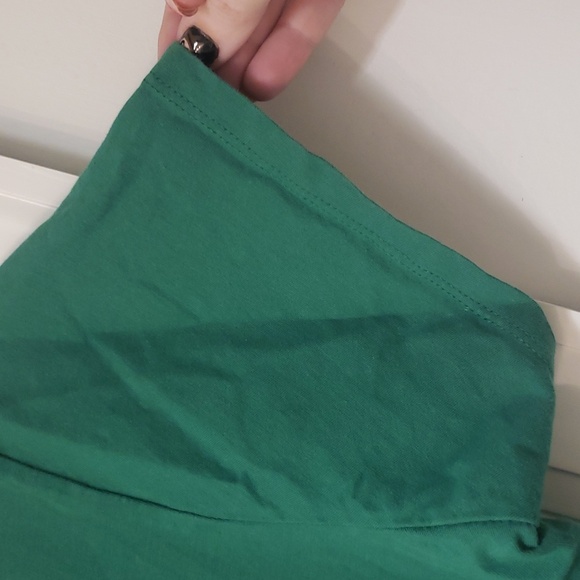 Ladies Larger Irish Goodbye T-Shirt Green - Picture 5 of 7